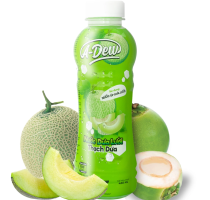 Nước Dưa Lưới Thạch Dừa A-Dew Chai 450ml