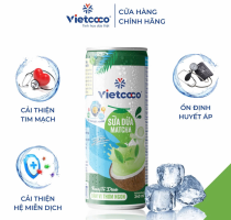 Sữa dừa vị Matcha