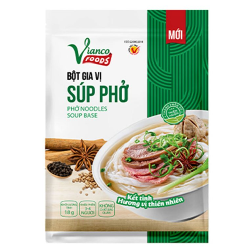 Bột Gia Vị S&uacute;p Phở ViancoFoods 18gr