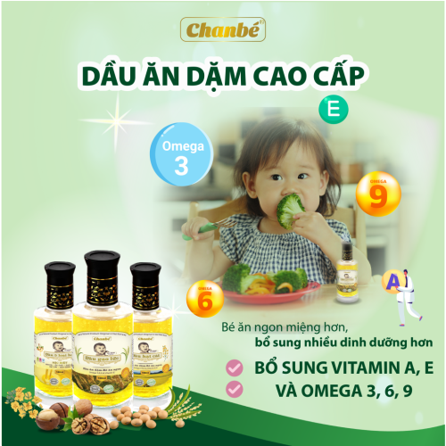 Dầu Hạt Cải Cho B&eacute; Ăn Dặm