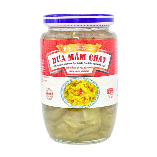 Dưa mắm chay