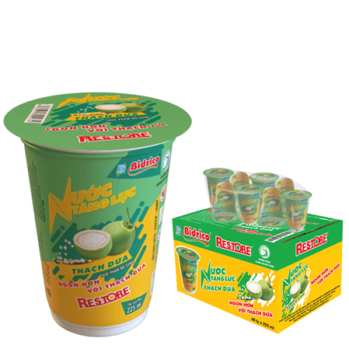 Nước tăng lực thạch dừa Restore