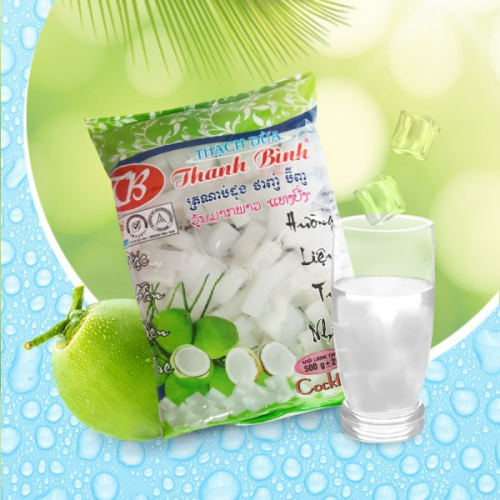 Thạch dừa Thanh B&igrave;nh T&uacute;i 1kg -500g