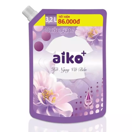 Nước giặt AIKO t&uacute;i lớn 3.2L