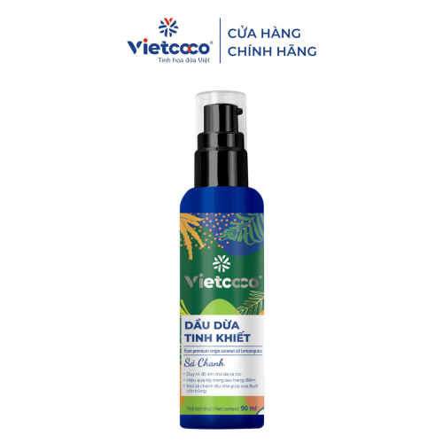 Xịt tẩy trang Sả Chanh Vietcoco