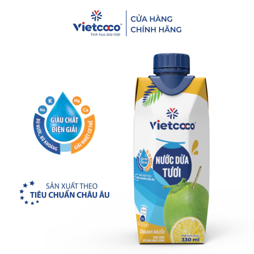 Nước dừa tươi vị chanh muối 