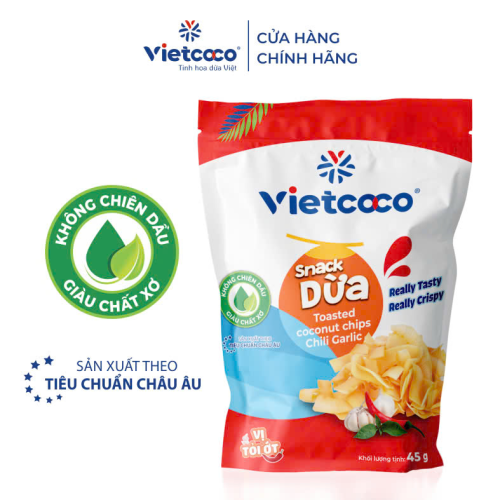 Snack Dừa Vị tỏi ớt