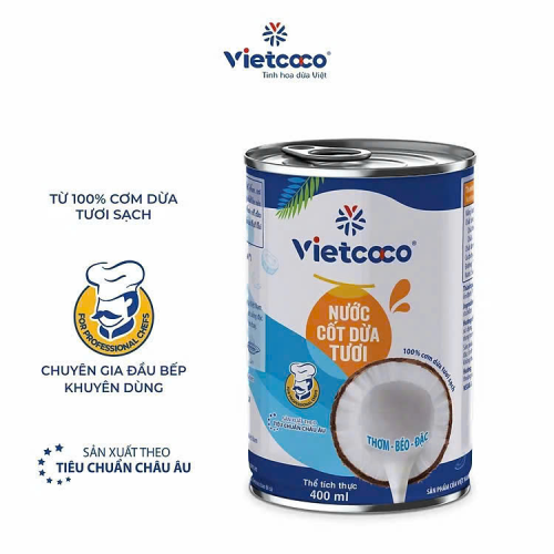 Nước cốt dừa tươi Vietcoco 400ml
