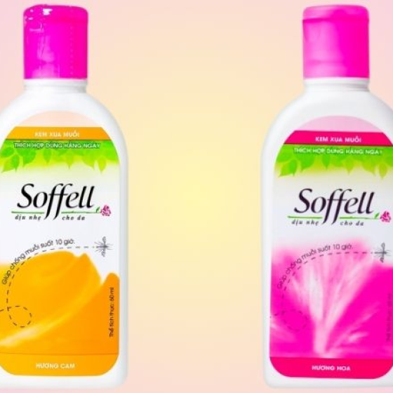 Kem thoa muỗi Soffell