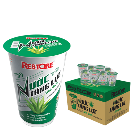 Nước tăng lực nha đam Restore