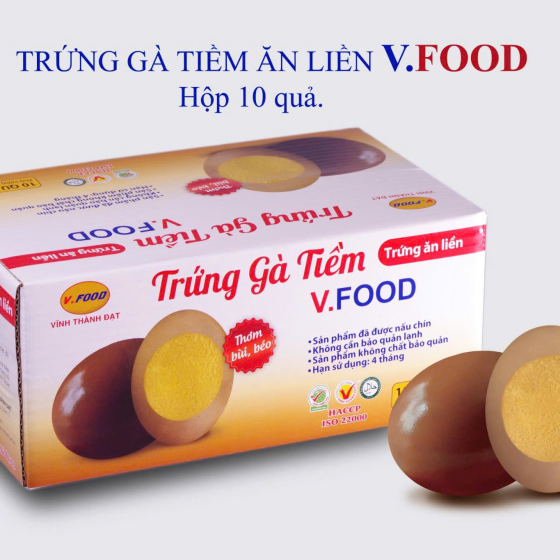 Trứng g&agrave; tiềm V food