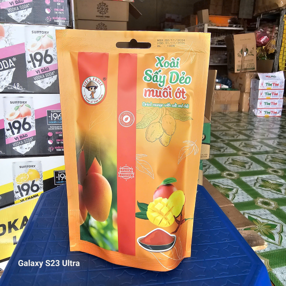 Xo&agrave;i sấy dẻo muối ớt