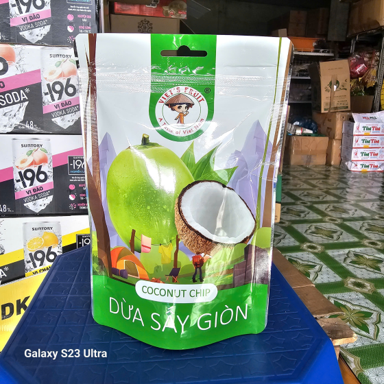 Dừa sấy gi&ograve;n