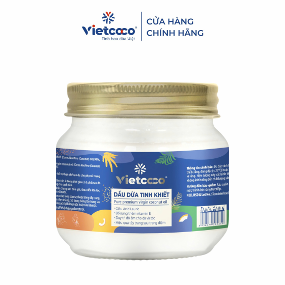 Dầu dừa Tinh Khiết - Kem dưỡng da v&agrave; t&oacute;c