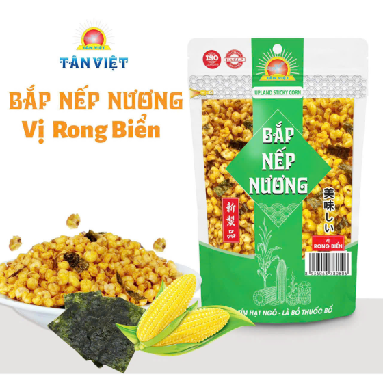 Bắp nếp nương vị rong biển